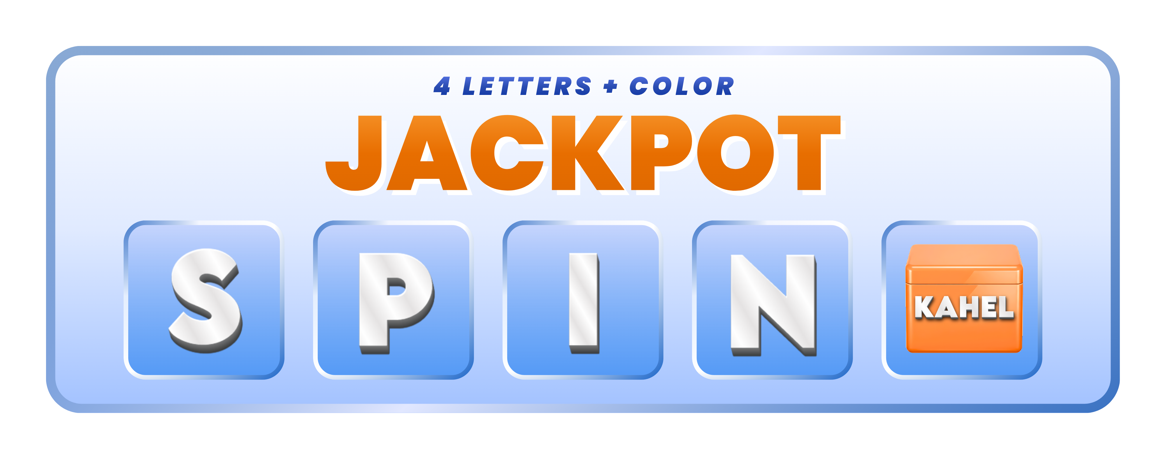 WILSPIN Jackpot – 4 Letters + Color